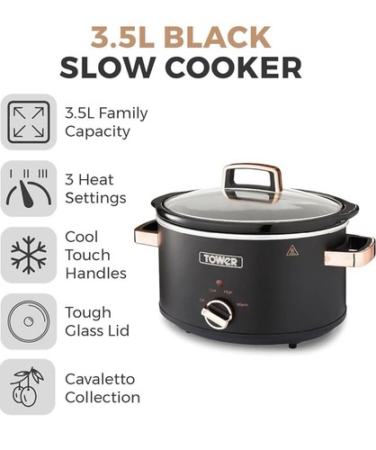 Tower slow cooker cavaletto - tower,