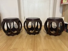 Chinese Vintage Rosewood Drum