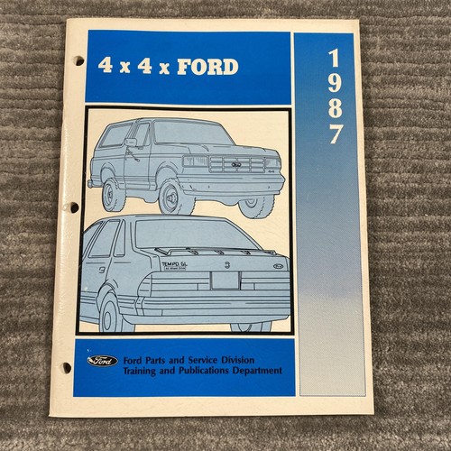 Vintage 1987 x ford - 1987,