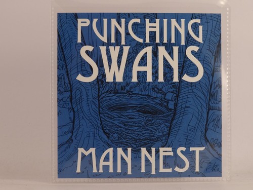 Punching swans man nest - swans,
