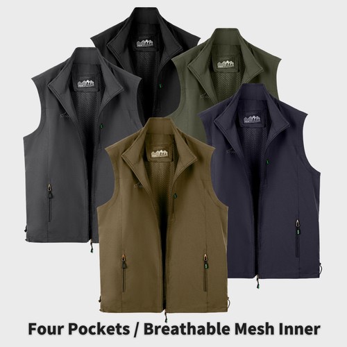 Multi pockets fishing - fishing, vest