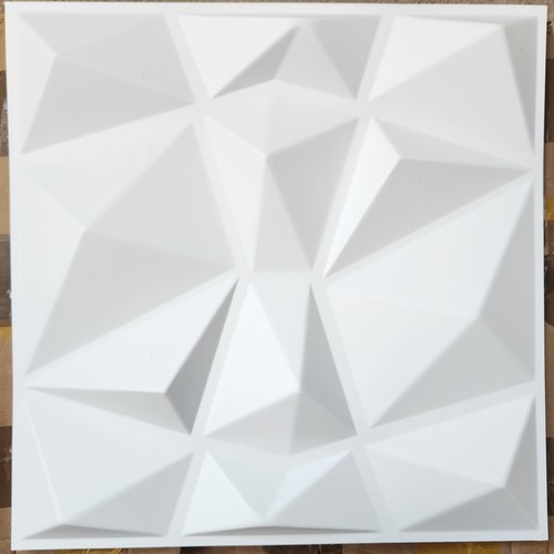 20x white geometric - 20x, 3d