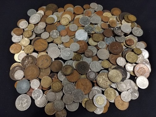 Mixed world coins - mixed, all