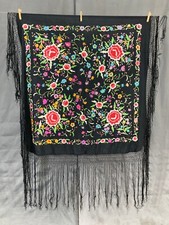 Vintage Silk Hand Embroidered