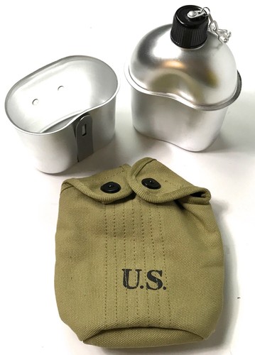 Wwii m1942 canteen carry - us,