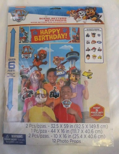 Paw patrol scene setters with - paw,