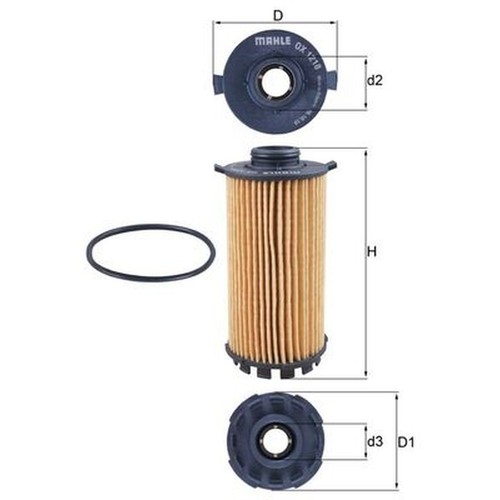 Oil filter for - filter, 718