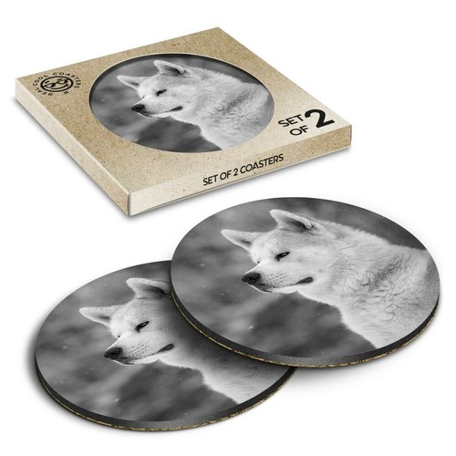 Boxed round coasters bw - 2,