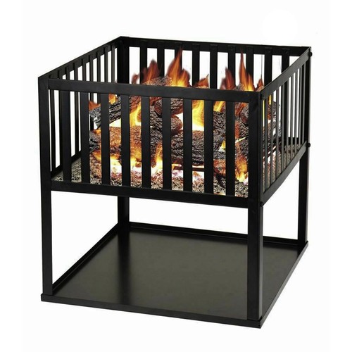 Square fire basket bbq - bbq, grill