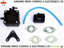 RC Boat Negative Pressure Water Pump Fit 26-29cc Petrol Engine Zenoah RCMK Clone