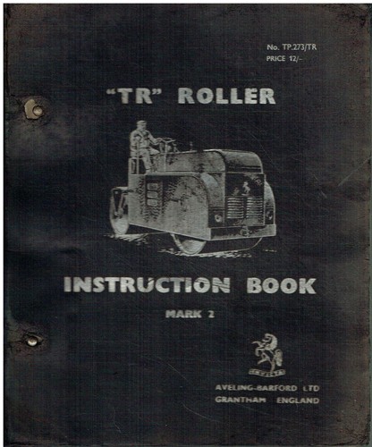 Aveling barford mk2 type u - barford,