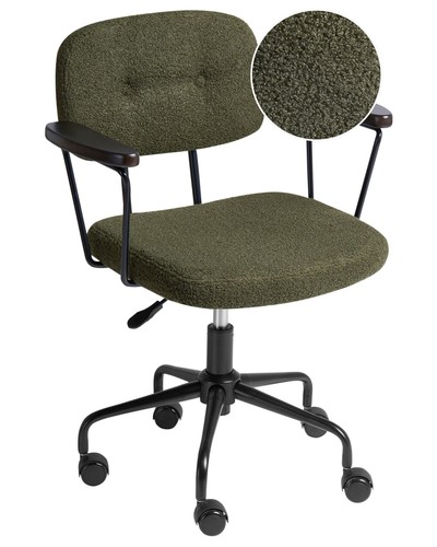 Desk chair algerita - chair, boucle