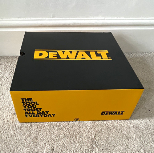 Empty box from dewalt - empty,