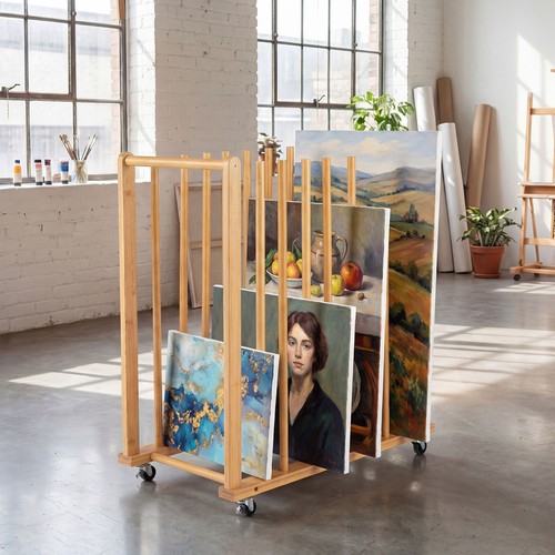 Art storage rack - art,