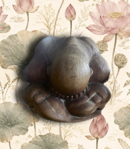 Vintage weeping buddha yogi - weeping,