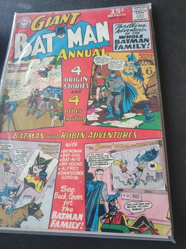 Batman giant annual - batman,