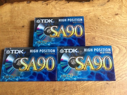 Tdk sa90 sealed - tdk, cassettes