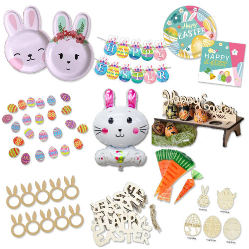 Easter plates banners cello - plates,, banners,