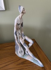 Lladro Nao Harlequin with