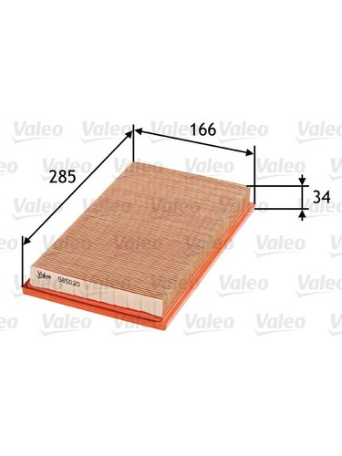 Valeo air filter - valeo,