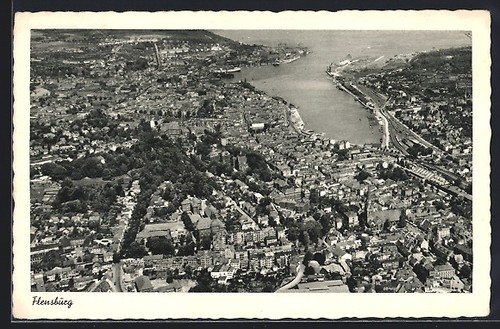 Flensburg panoramic view from - view,