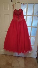 Red Prom Dress By Scarlett Evenings Exclusive Size 8 