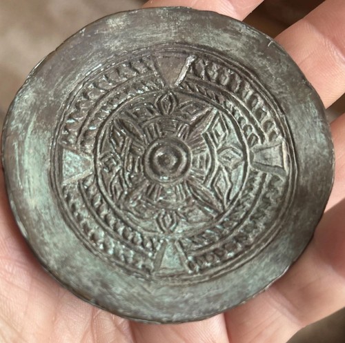 Anglo saxon decorated bronze - saxon.,