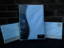 Dunelm white flannelette