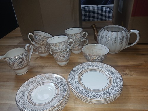 Vintage arklow pottery tea set - pottery,