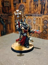 Warhammer 40k – High Chaplain Grimaldus of the Black Templars – Painted