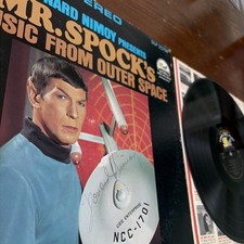 1967 SIGNED LEONARD NIMOY "MR