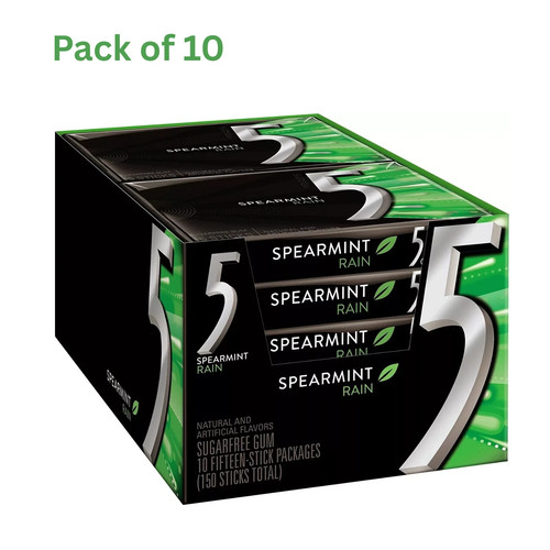 Wrigley gum spearmint - 5,