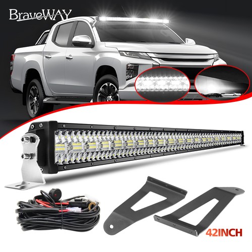 Curved led light bar - light, +