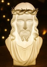 Jesus Bust tea Light Holder