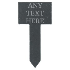 Personalised Slate Plant