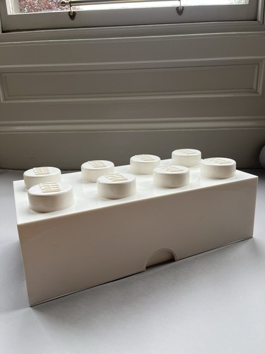 Lego large white storage - , box