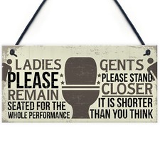 Bathroom Signs Toilet Door