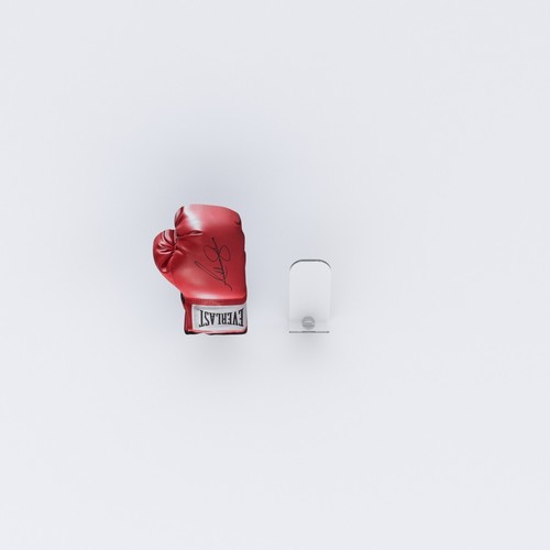 Wall mounted boxing glove - boxing,