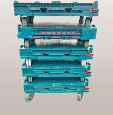 Heavy Duty Wheeled 600 x 400mm Tote Dolly 250kg Delivery Inc Scottish Highlands 