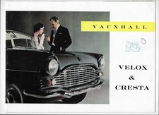 1960 Vauxhall Velox & Cresta (PA generation) car brochure