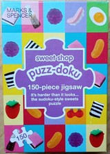 Marks & Spencer Jigsaw Puzzle Sweetshop Puzz-doku 150 Pieces