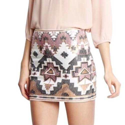 Express sequin aztec geometric - sequin,
