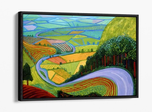 Garrowby hill david hockney - garrowby, hill,