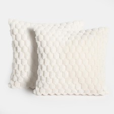 2PCS Waffle Cushion Covers