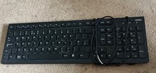 Lenovo LXH-EKB-10YA Wired USB Keyboard (UK QWERTY Layout, PC Computer Tilt Legs