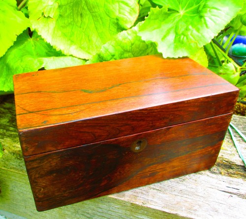 Tea caddy 19th century with