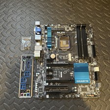 Gigabyte Z77X-D3H motherboard with i/o shield 