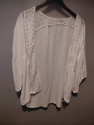 Indigo kimono bolero top - m&s,