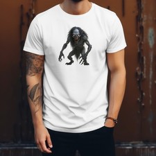 Scary Monster Halloween T-Shirt Horror Demon Unisex Premium Quality 100% Cotton