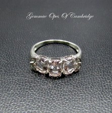 9K 9ct White Gold Ring Kunzite